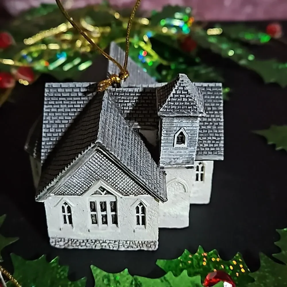 Custom 🎁Architecture Solid Wood House Ornament